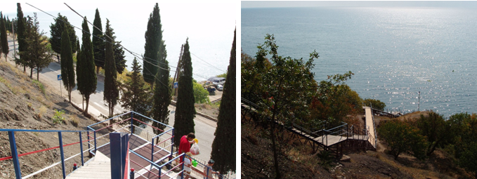 Лестница на пляж – лестница здоровья Лестница на пляж – лестница здоровья